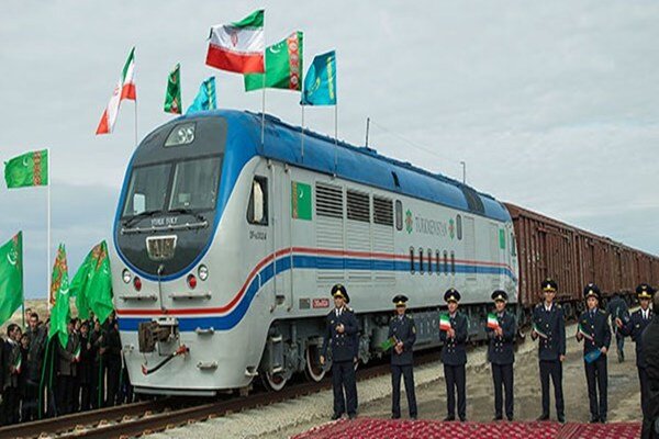Iran-Turkmenistan-Kazakhstan railway symbol of friendship